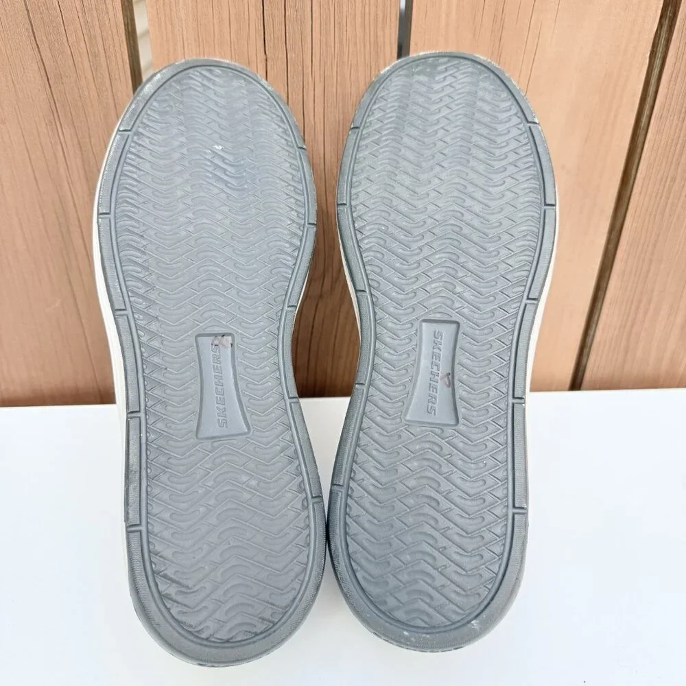 Skechers Men’s Classic Fit Air-Cooled Lace Up Casual Oxford Shoes Size 8 - Picture 8 of 9